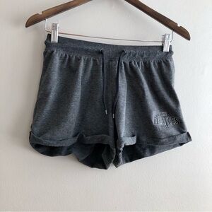 ✨$7 CLEAR-OUT✨ The Beatles Classic Comfy Loungewear High Waist Mini Shorts Grey